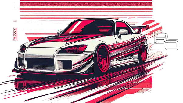 S2000 and Integra-inspired T-shirts, hoodies, and accessories from Retro Outlaws