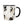 Load 3D model into Gallery viewer, Retro Black Horses Mug