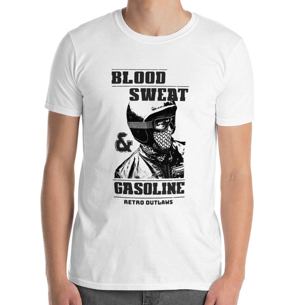 Blood Sweat and Gasoline Biker T-Shirt. Biker T-Shirt, Motorcycle T-Shirt, Biker Dad Shirt, Motorcycle Dad Shirt, Biker Slogan Shirt. Gasoline Shirt.