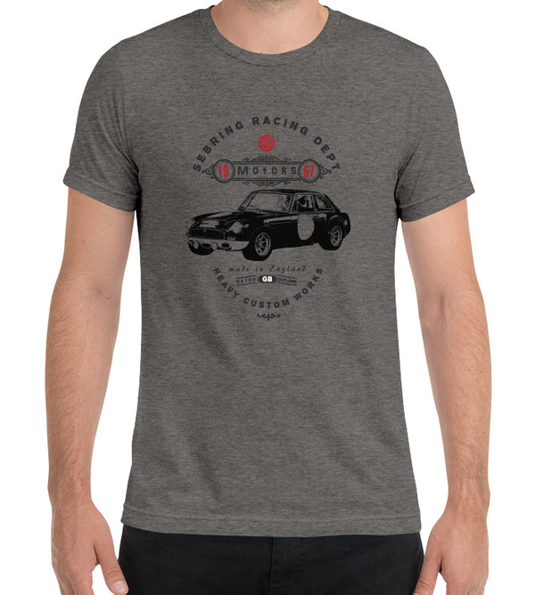 MG Triblend Premium Classic Car T-Shirt