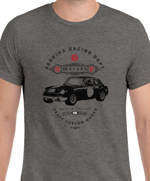 MG Triblend Premium Classic Car T-Shirt