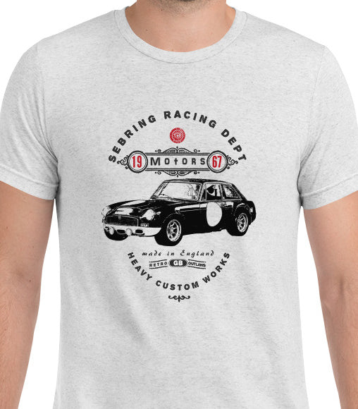 MG Triblend Premium Classic Car T-Shirt