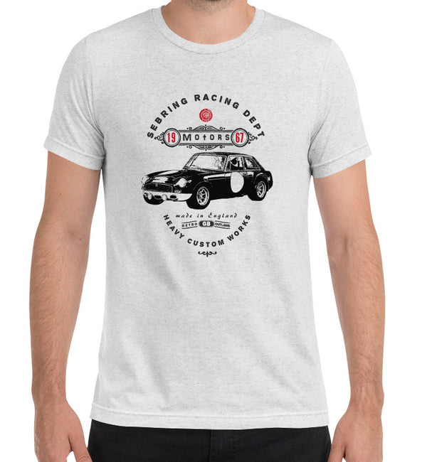 MG Triblend Premium Classic Car T-Shirt