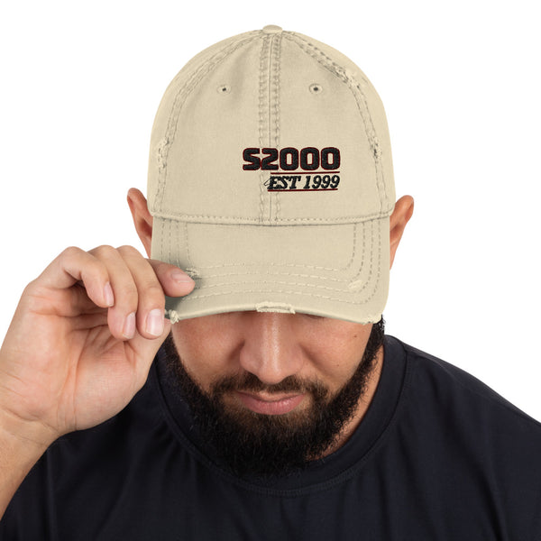 S2000 JDM Baseball Distressed Dad Cap Hat