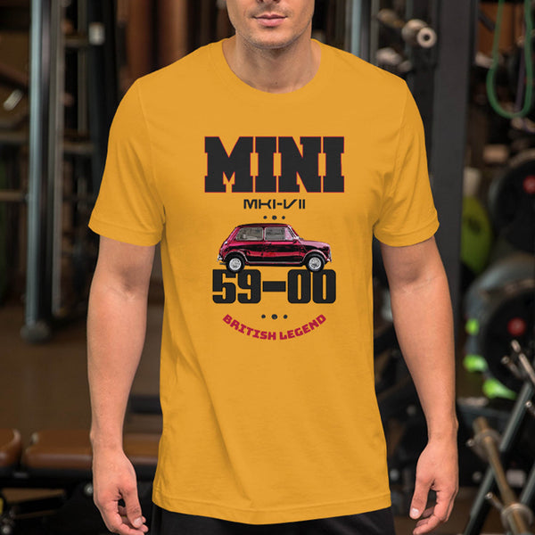 Mini Car Classic Great British Car T-Shirt