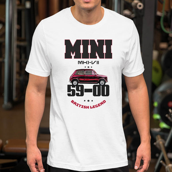 Mini Car Classic Great British Car T-Shirt