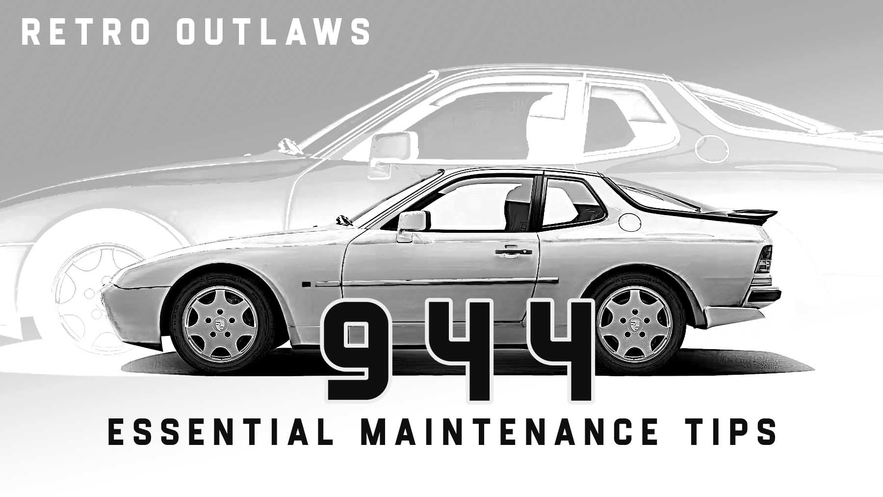 Porsche 944 Maintenance & Retro Apparel: Keep Your Transaxle Alive