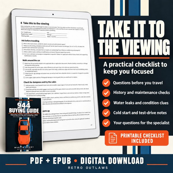 944 Buying Guide — Choosing, Owning and Enjoying a 944