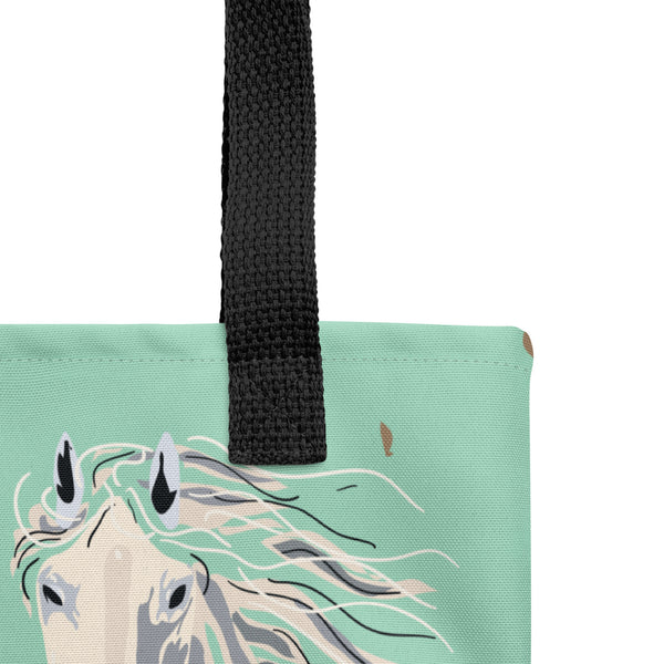 Horses All over Print Tote Bag