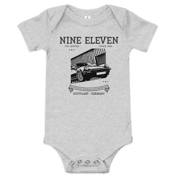 Baby Boy 911 Car Design Baby Grow