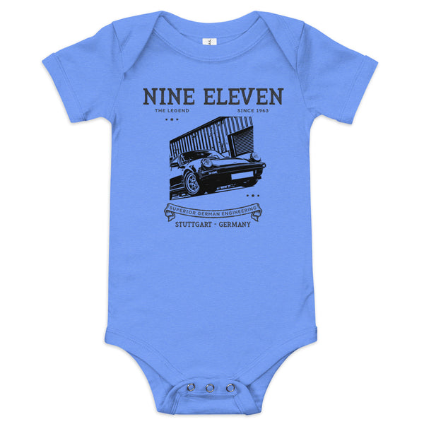 Baby Boy 911 Car Design Baby Grow