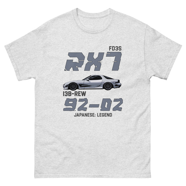 RX7 FD3S JDM Clothing Gift T-Shirt