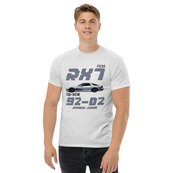 RX7 FD3S JDM Clothing Gift T-Shirt