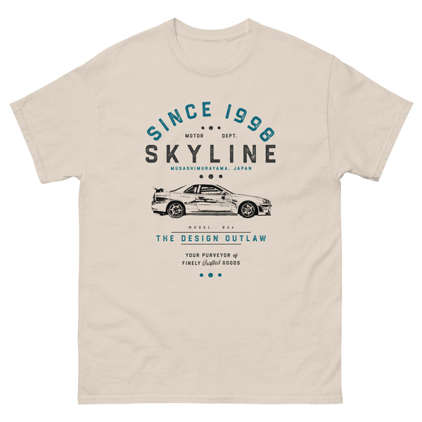 R34 JDM GTR Vintage Outlaw T-Shirt