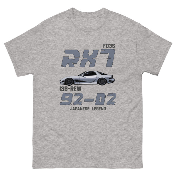 RX7 FD3S JDM Clothing Gift T-Shirt