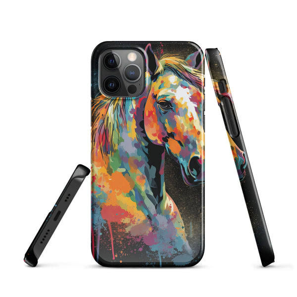 Horse Colour Print Snap case for iPhone®