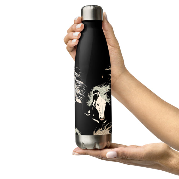 Horses Stainless Steel Water Bottle