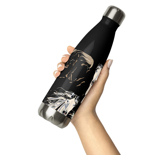 Horses Stainless Steel Water Bottle