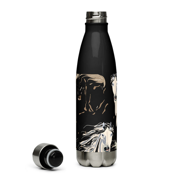 Horses Stainless Steel Water Bottle