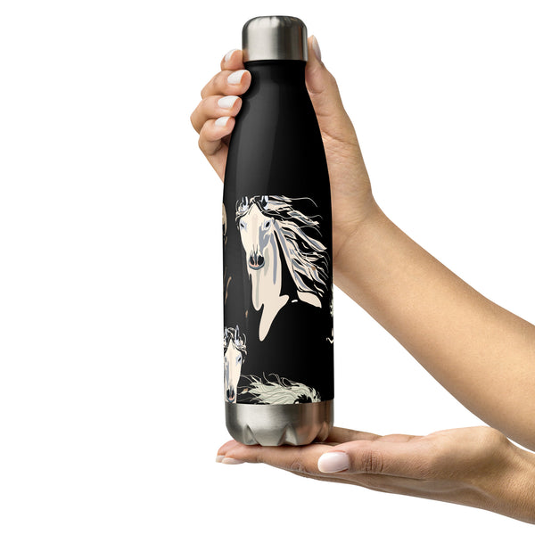 Horses Stainless Steel Water Bottle