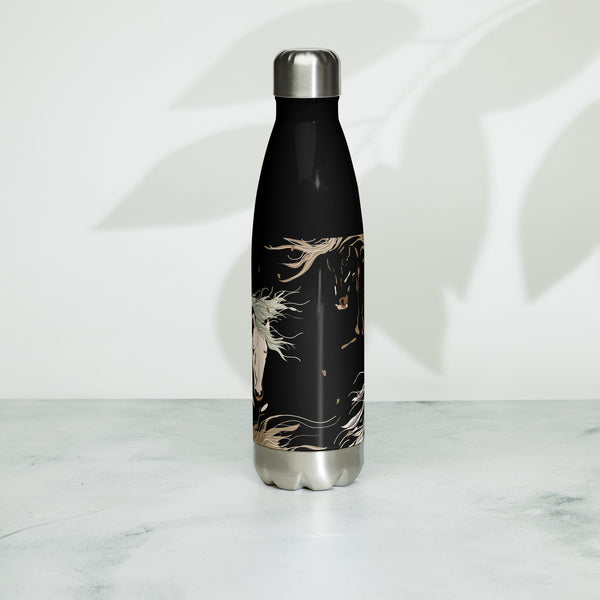 Horses Stainless Steel Water Bottle