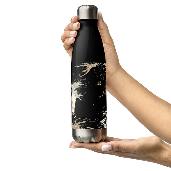 Horses Stainless Steel Water Bottle