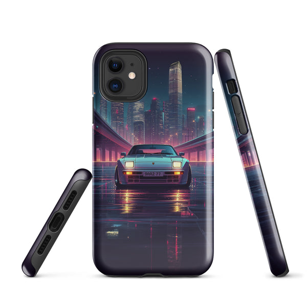 944 Night Racer Synthwave Tough Case for iPhone®