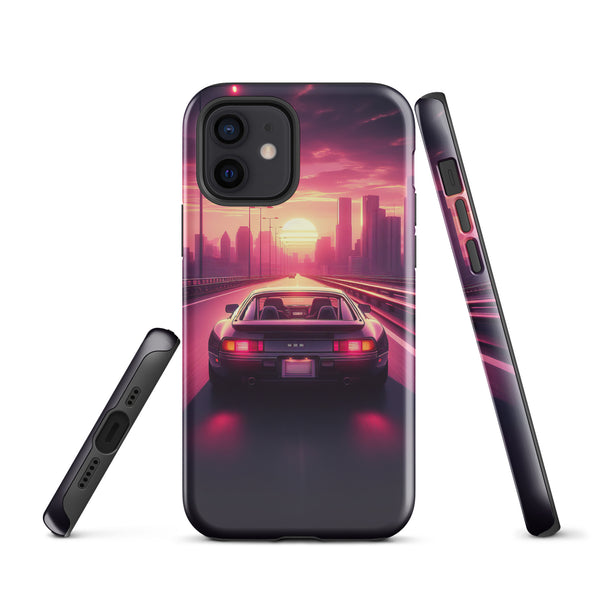 928 Synthwave Tough Case for iPhone