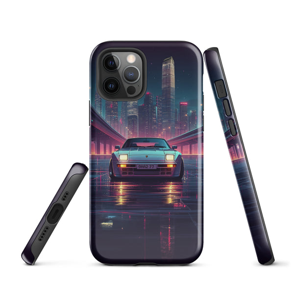 944 Night Racer Synthwave Tough Case for iPhone®