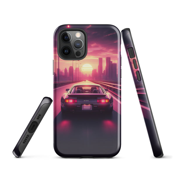 928 Synthwave Tough Case for iPhone