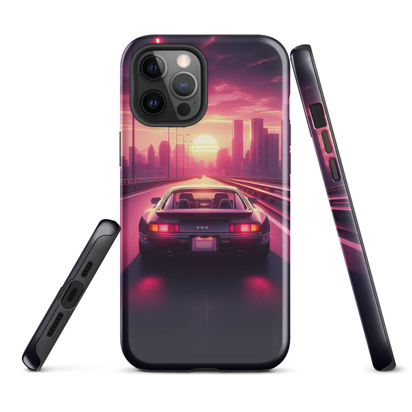 928 Synthwave Tough Case for iPhone