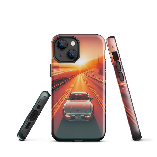 944 Synthwave Tough Case for iPhone®