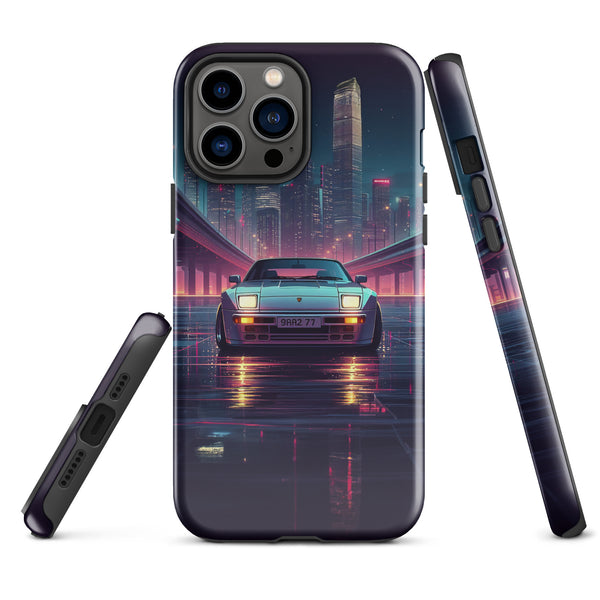 944 Night Racer Synthwave Tough Case for iPhone®