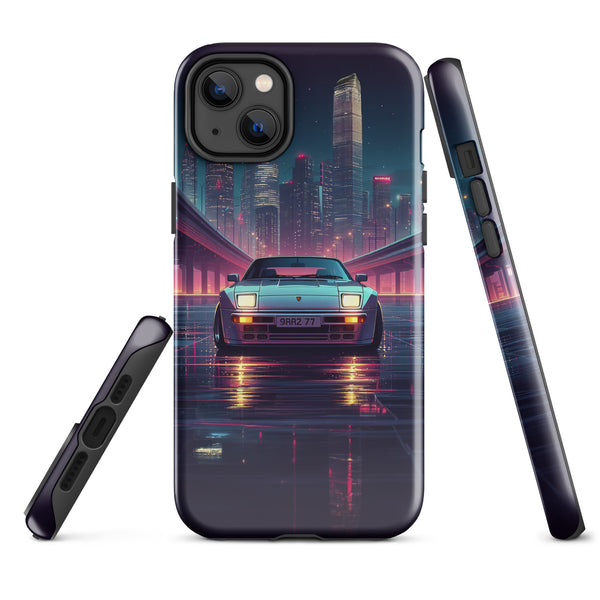 944 Night Racer Synthwave Tough Case for iPhone®