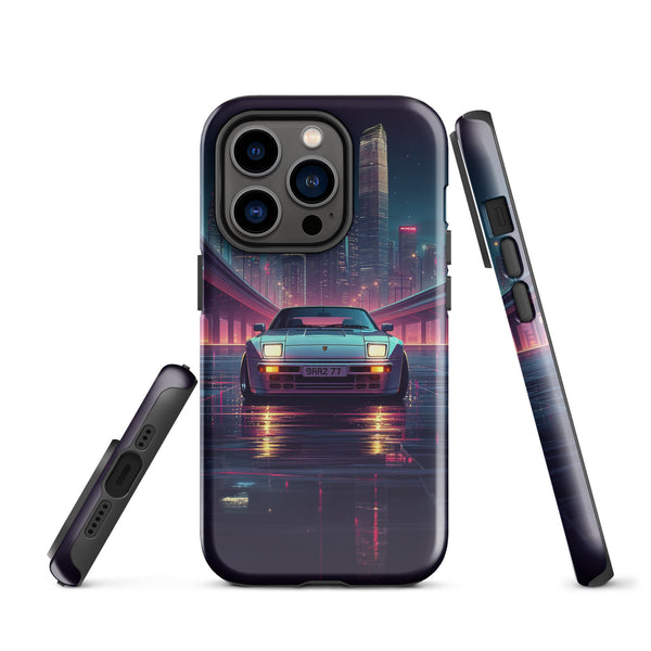 944 Night Racer Synthwave Tough Case for iPhone®