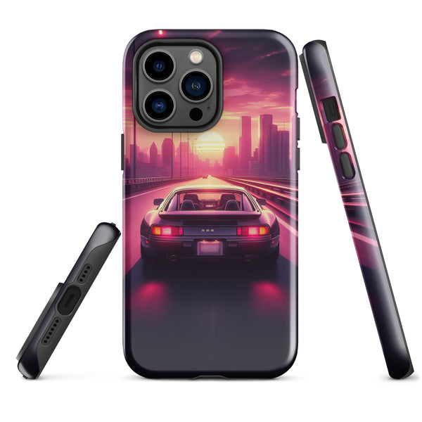 928 Synthwave Tough Case for iPhone