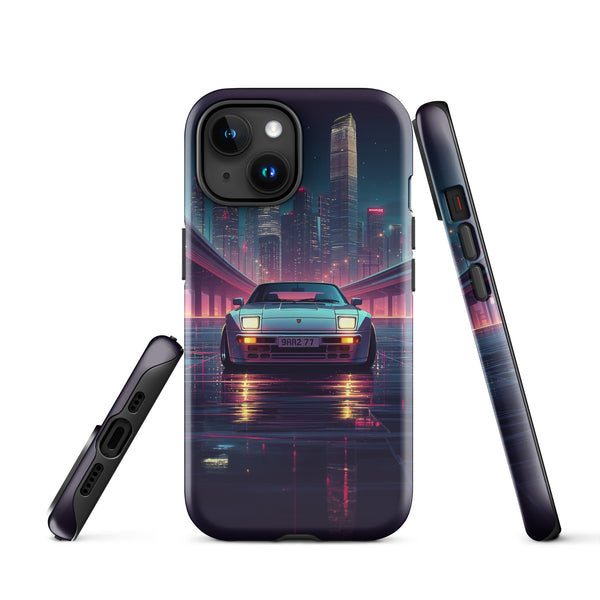 944 Night Racer Synthwave Tough Case for iPhone®