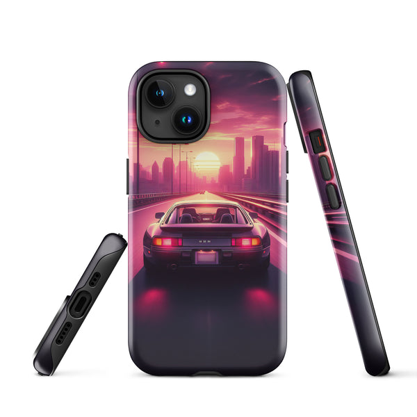 928 Synthwave Tough Case for iPhone