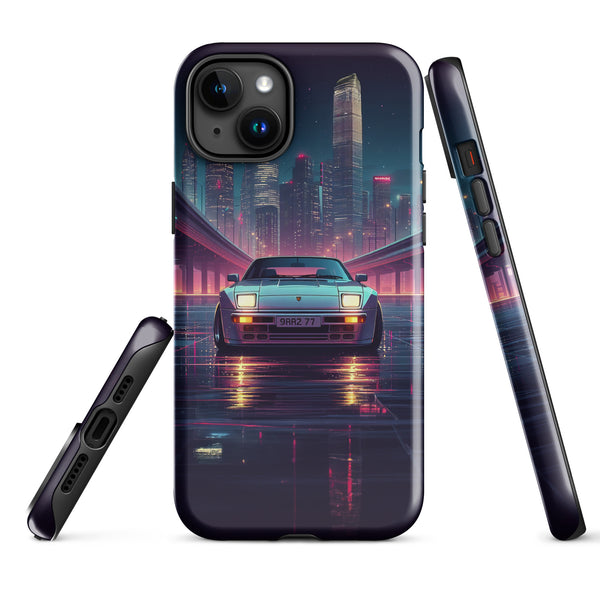 944 Night Racer Synthwave Tough Case for iPhone®