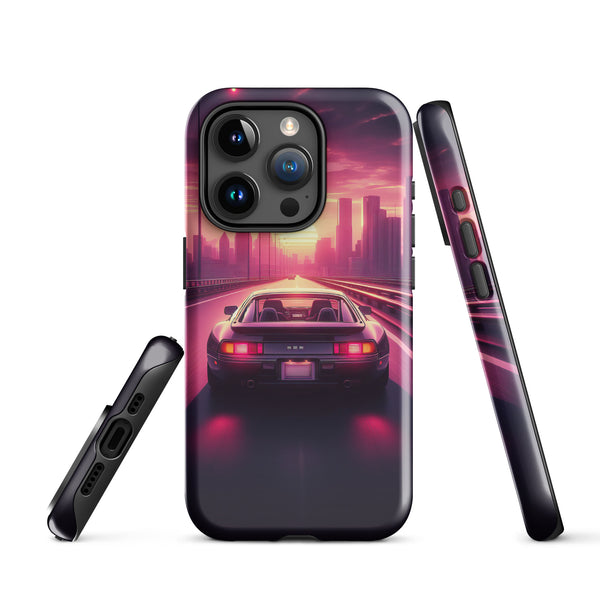 928 Synthwave Tough Case for iPhone