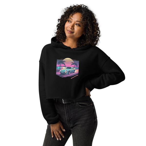 944 80s Retro Cropped Hoodie