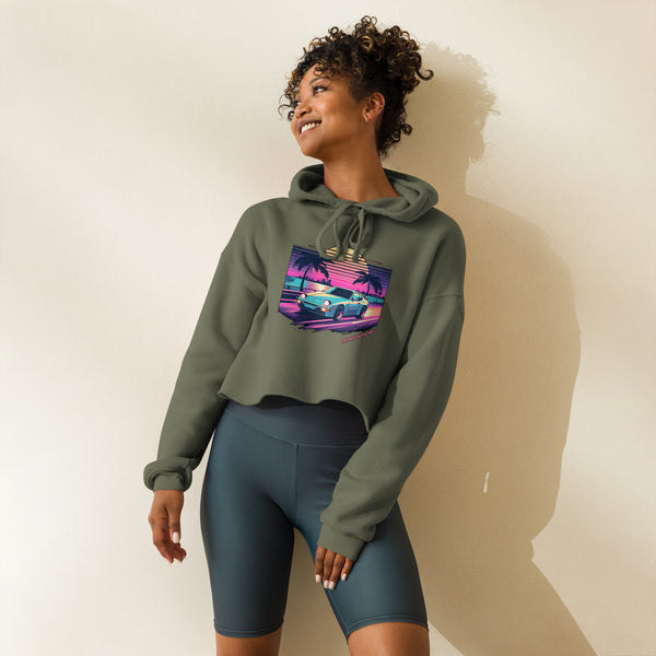 944 80s Retro Cropped Hoodie