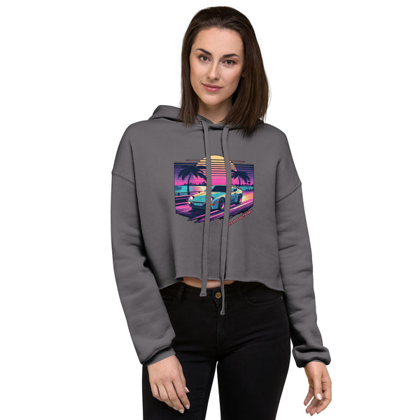 944 80s Retro Cropped Hoodie