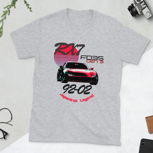 Mazda RX7 FD3S JDM Legend T-Shirt