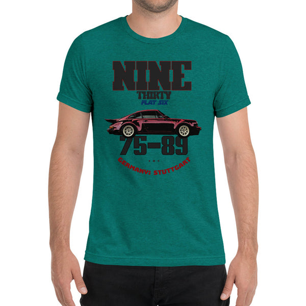 Premium Porsche 930 Tri-Blend T-Shirt