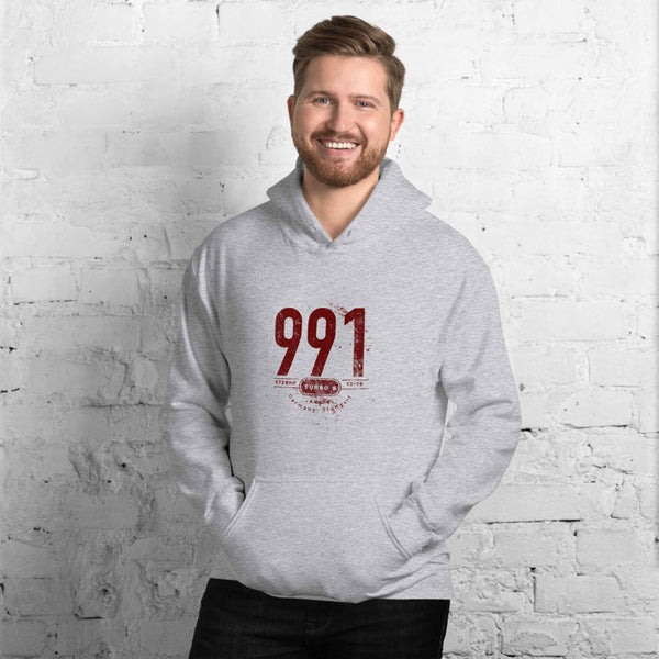 Outlaw Porsche 991 Hoodie Our Lightweight Porsche 991 Hoodie is complete with unique details for the classic Turbo S model. The distressed design gives this super soft hoodie a vintage and timeless look, making it the ideal Porsche accessory accompaniment and must-have fashion basic for every closet. Ideal Porsche Gift. Ideal Porsche gift for Birthday's, Christmas, Father's Day, Anniversaries and more. Porsche Club Gift, Porsche fan club gift, Porsche 991 Apparel, Porsche 991 Car Art.