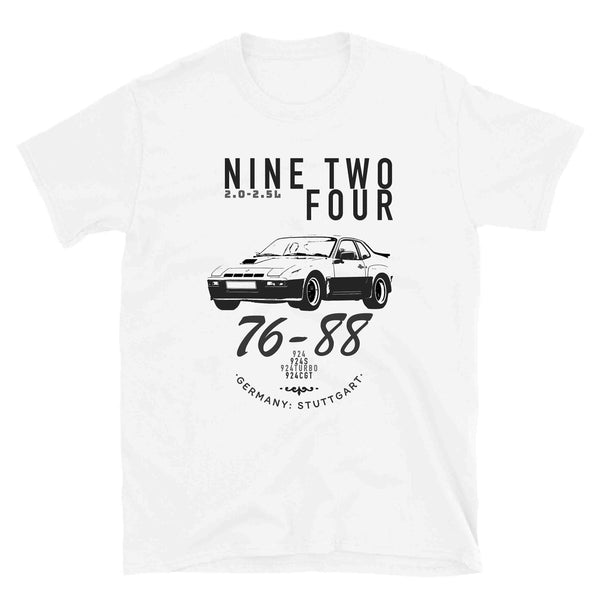 This is our classic Porsche 924 Outlaw Shirt. The premium image of the legendary 924 Carrera GT really makes this shirt pop. Porsche 924 T-Shirt, Porsche 924 Shirt, 924 Apparel, Tee, 924 CGT, Gift, Gift for him, Vintage Car Shirt, Classic Car Gift. The old-school design give this vintage Porsche T-Shirt a timeless look making it the ideal Porsche accessory accompaniment. 