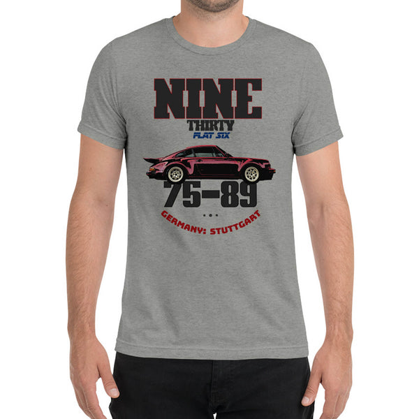 Premium Porsche 930 Tri-Blend T-Shirt