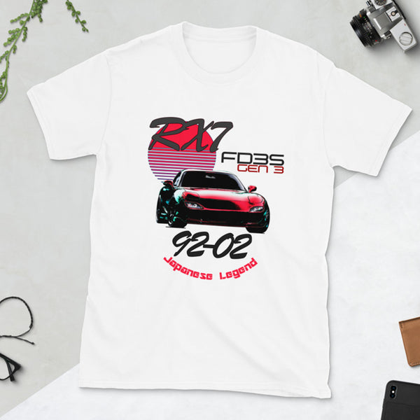 Mazda RX7 FD3S JDM Legend T-Shirt