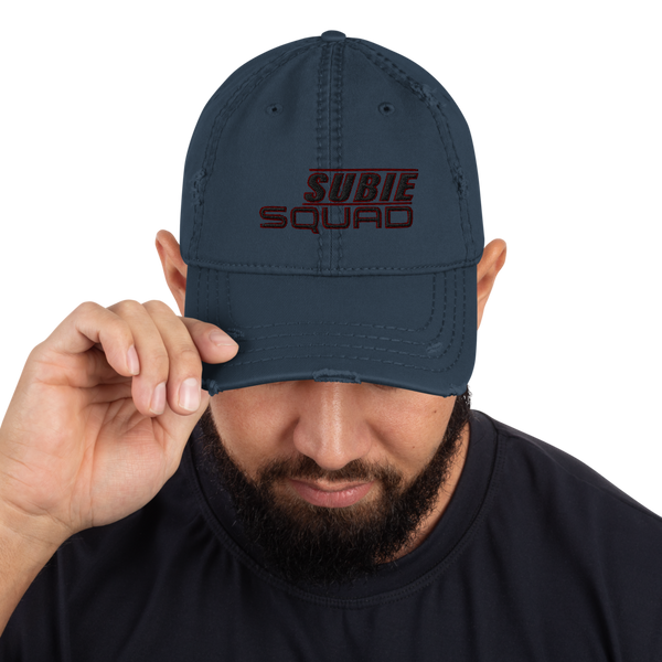 Subaru Subie Distressed Baseball Cap. This is our vintage-style Subaru-inspired distressed Cap exuding retro-cool. Subie Squad JDM Drift Distressed Baseball Cap. Subaru Dad Hat, Bugeye, Hawkeye, Classic GC8, Scooby Car, Hat, Accessories, Apparel. Subie Hat. Scooby Hat.